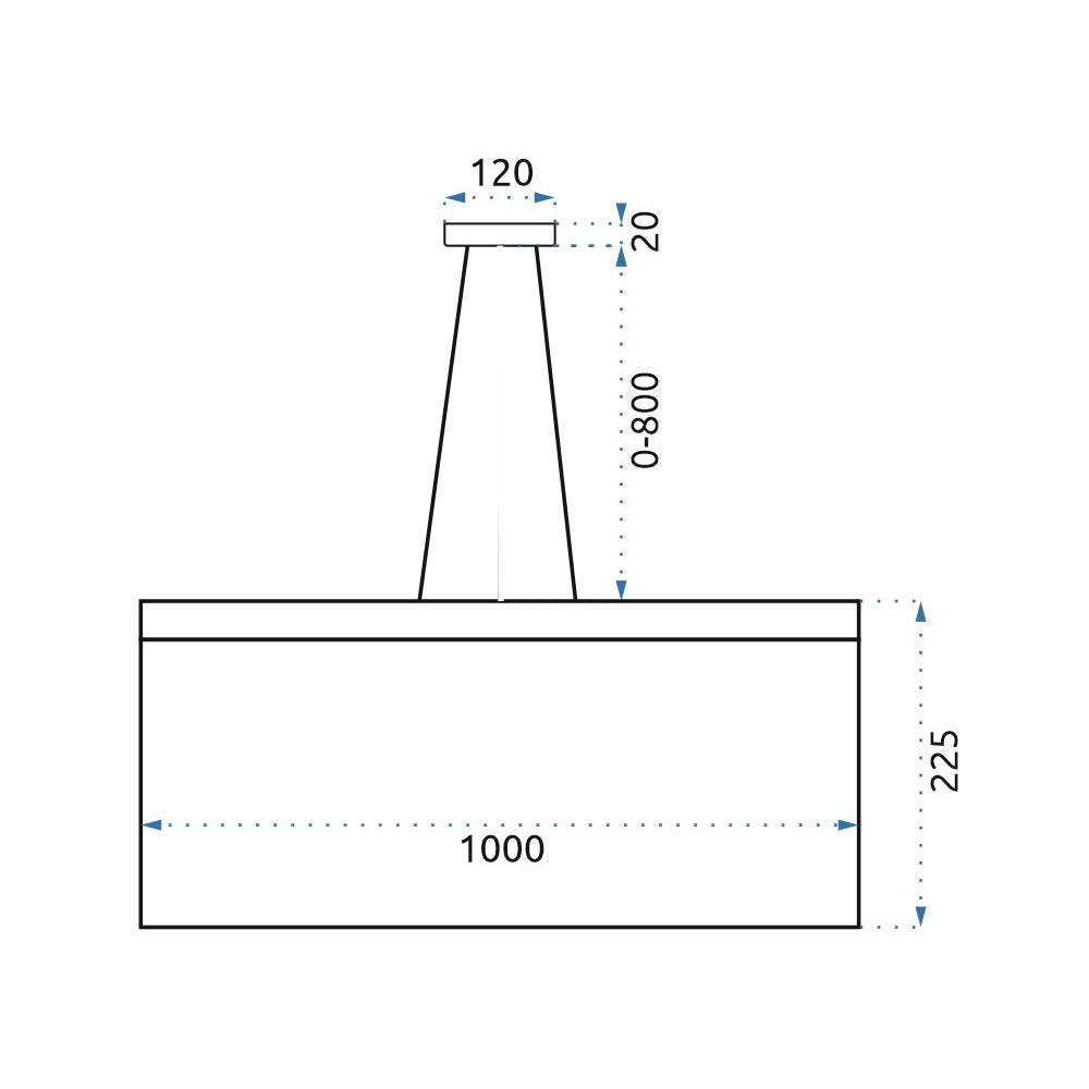 Пендел Glamour LED Chain APP891-CP