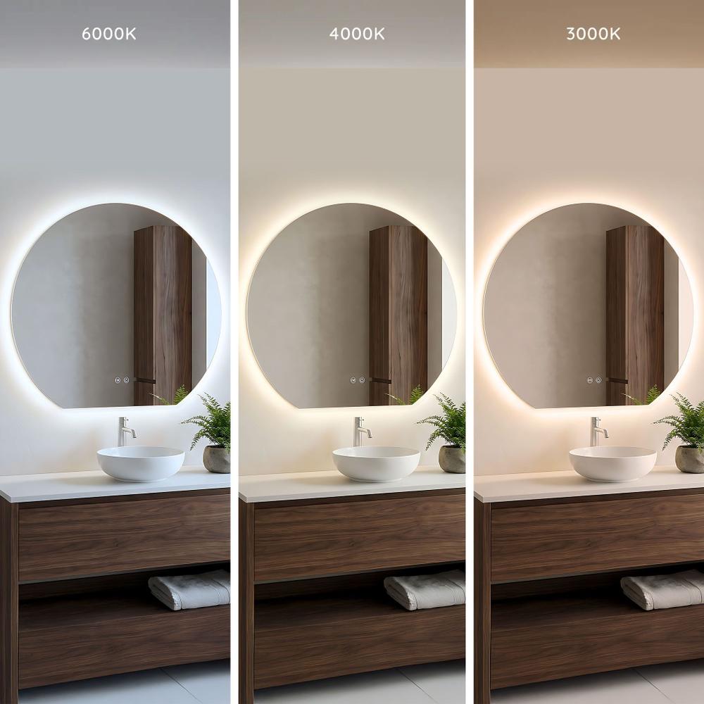 Specchio LED 100cm Fabio