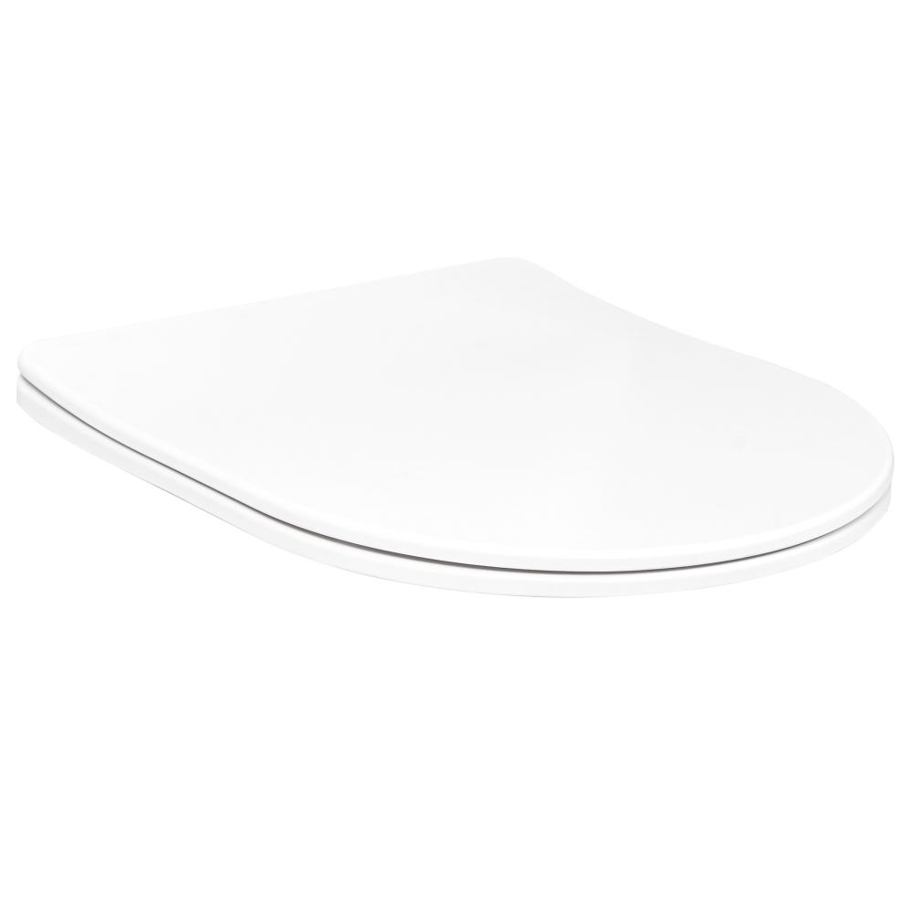 Сидіння-кришка для унітазу UF FLAT WHITE CARLO