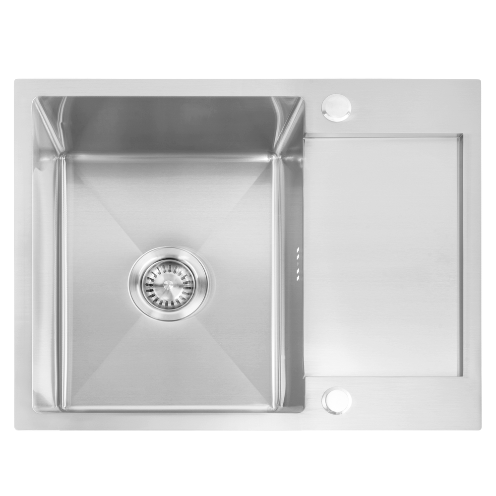 Стоманена мивка Paul BRUSH NICKEL