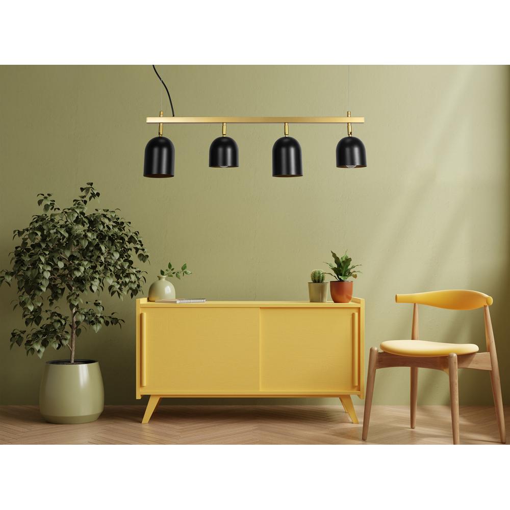 Deckenlampe APP1031-4CP Black