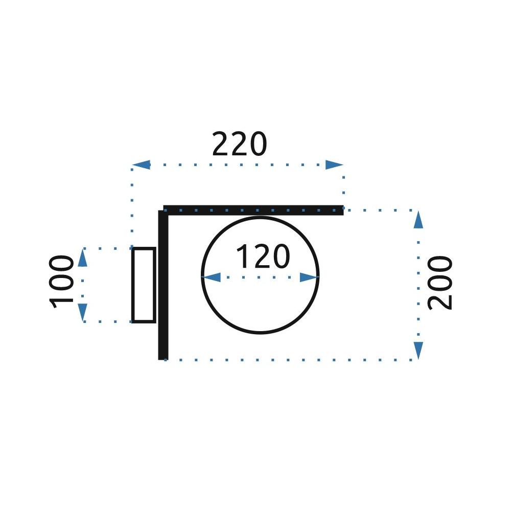 Hängelampe Kugel Gold APP674-1W