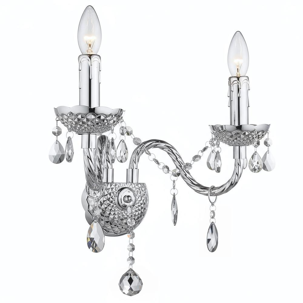 Wandlampe EBT019-2W Chrome