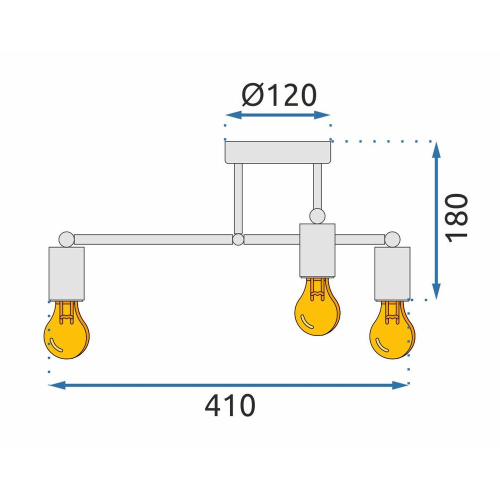 Deckenlampe Rose Gold 392200