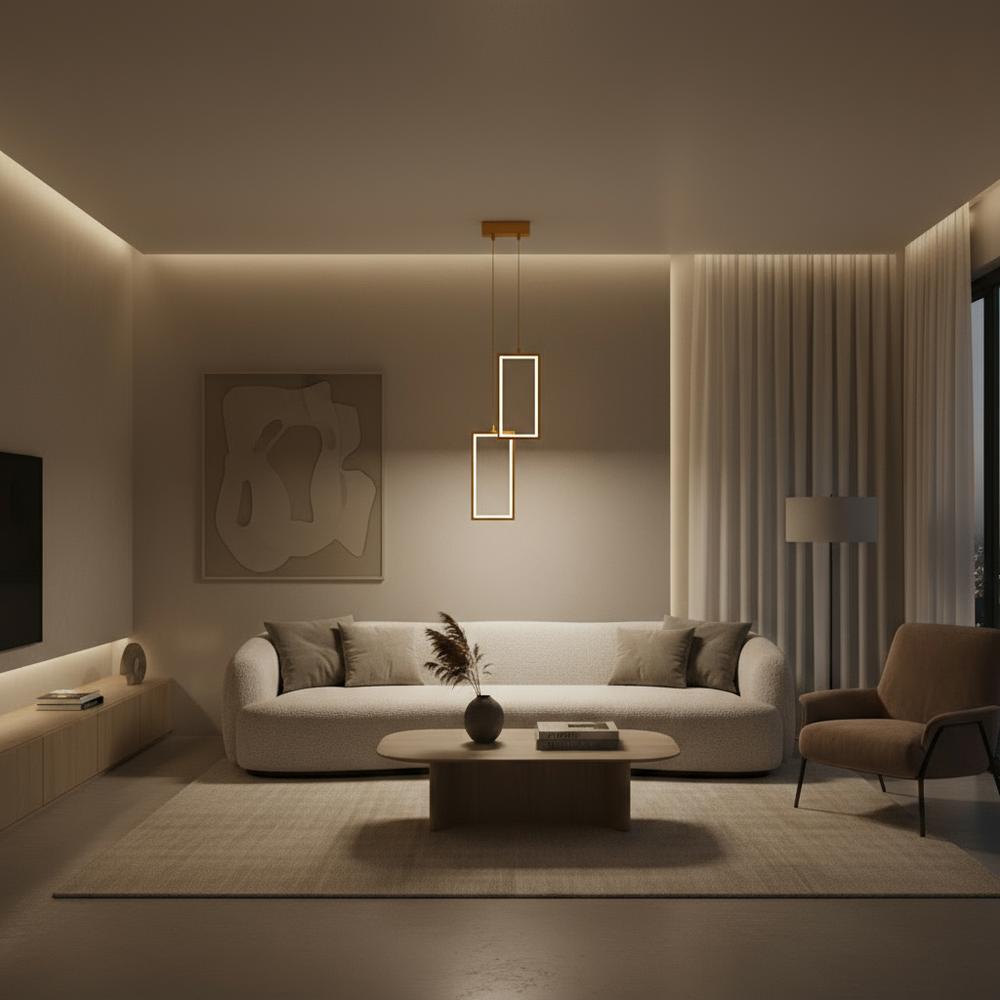 Lampe LED LHJ086-2CP GOLD