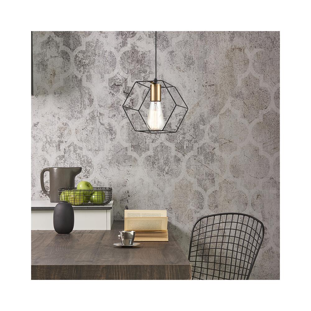 Hängelampe APP1131-1CP Black/gold