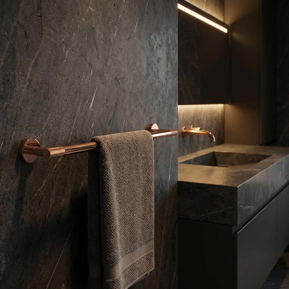 Κρεμάστρα μπάνιου μονόχειρο 6603 Modern Copper