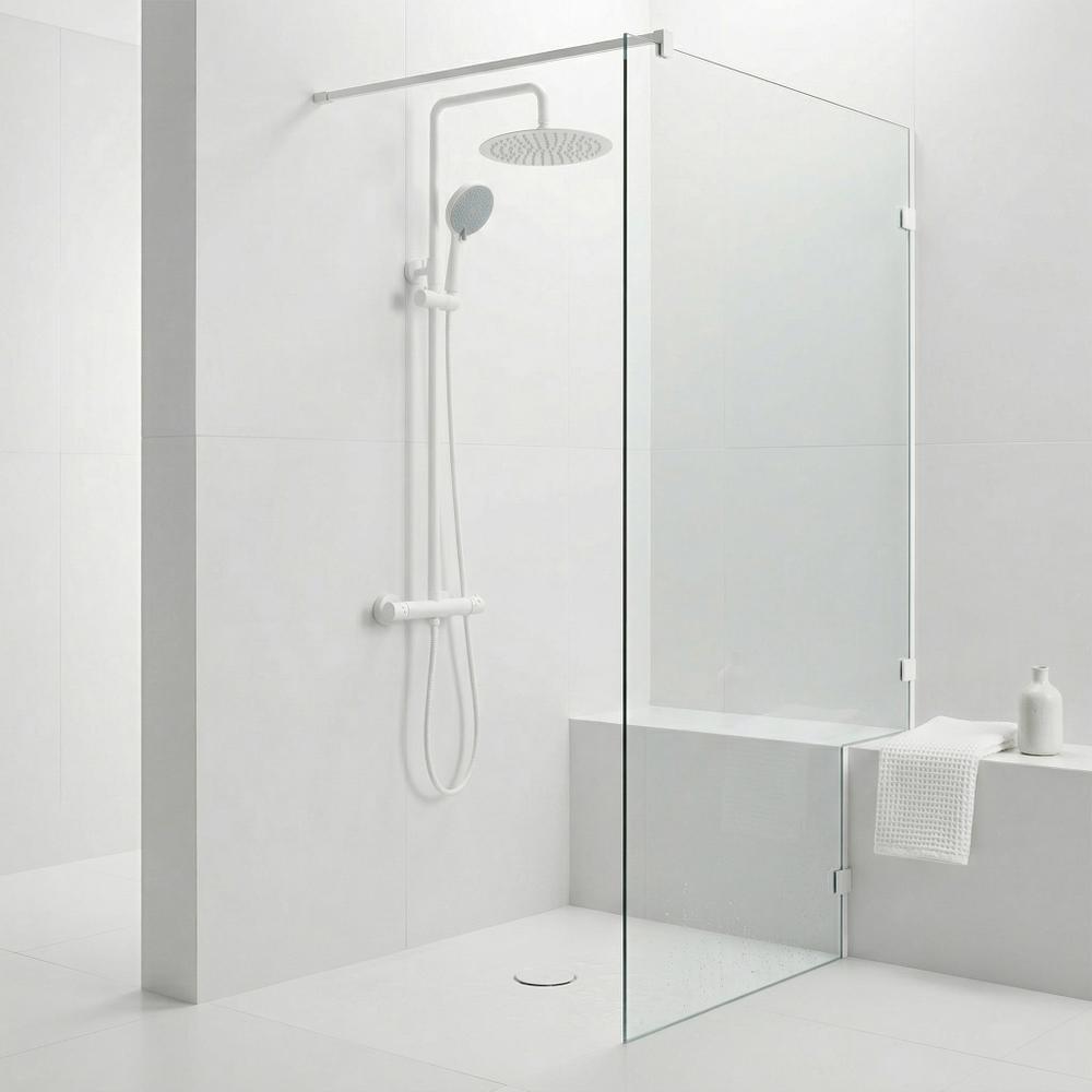 Sprchová súprava bez výtoku s termostatom Rea Lungo White