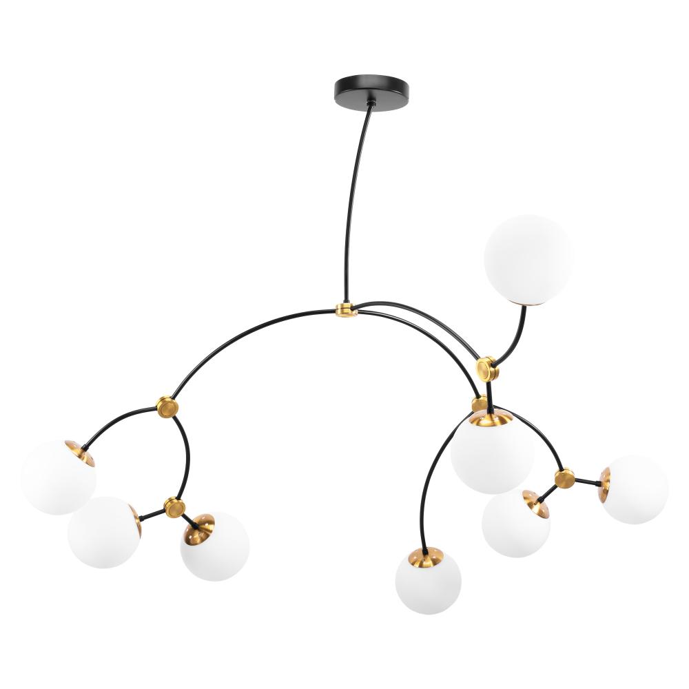 Deckenleuchte BLACK MAT APP1673-8CP