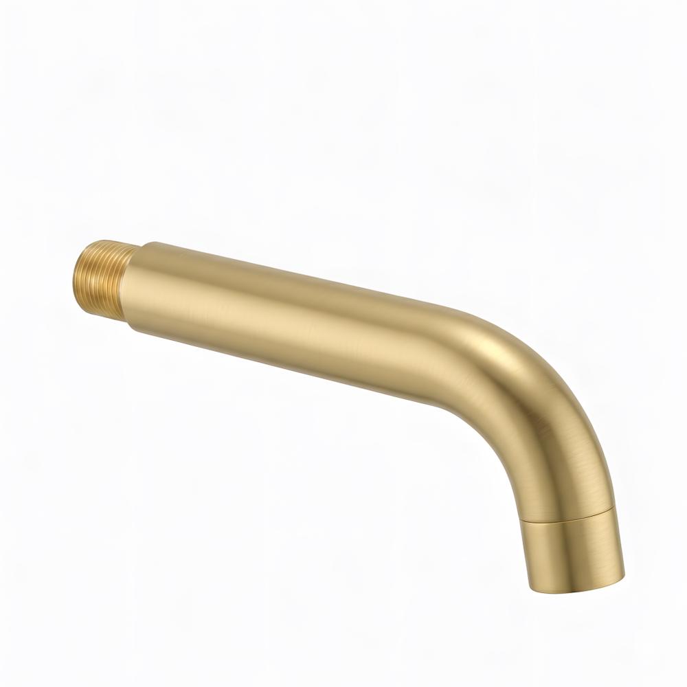 Вилив для змішувача прихованого монтажу Rea Lungo 16 cm Matt Gold