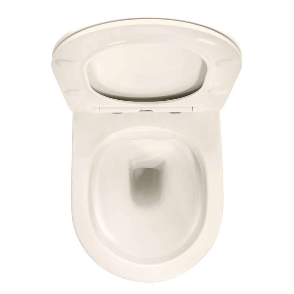REA Carlo Mini Rimless Ecru seinälle ripustettava wc-istuin