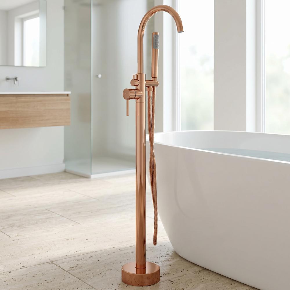 Frei stehende Armatur Rea Lungo Copper