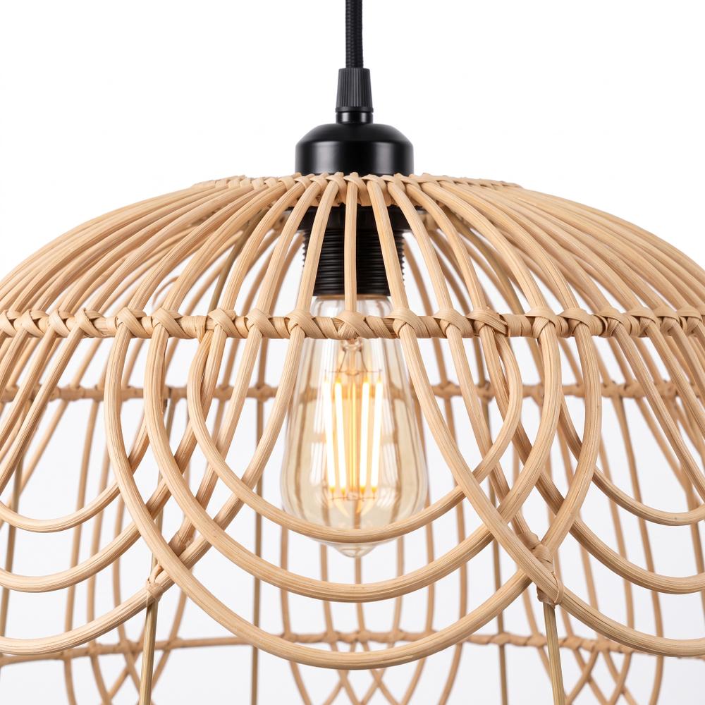 LAMPA SUFITOWA WISZĄCA NATURAL BOHO APP1352-1CP 40 cm