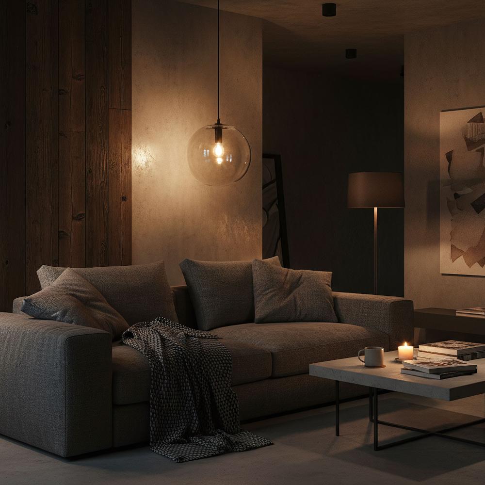 Пендел СТЪКЛЕН Lassi Black 30 cm