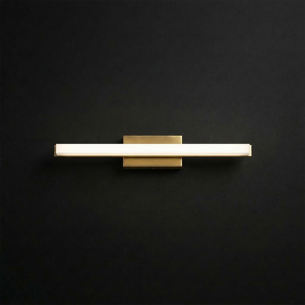 ΦΩΤΙΣΤΙΚΟ ΤΟΙΧΟΥ ΜΠΑΝΙΟΥ LED 60CM APP1852-1W BRUSH GOLD