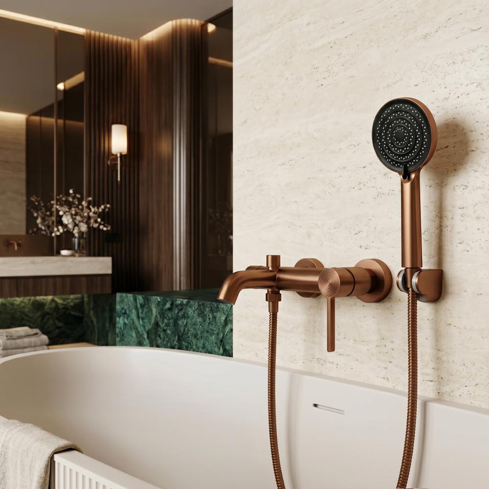 Bathroom faucet REA Foster Brush Copper