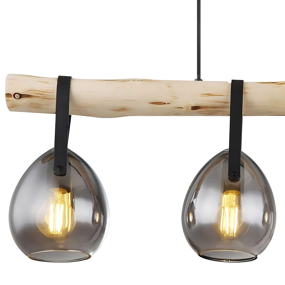 Deckenlampe APP1775-4CP WOOD GREY