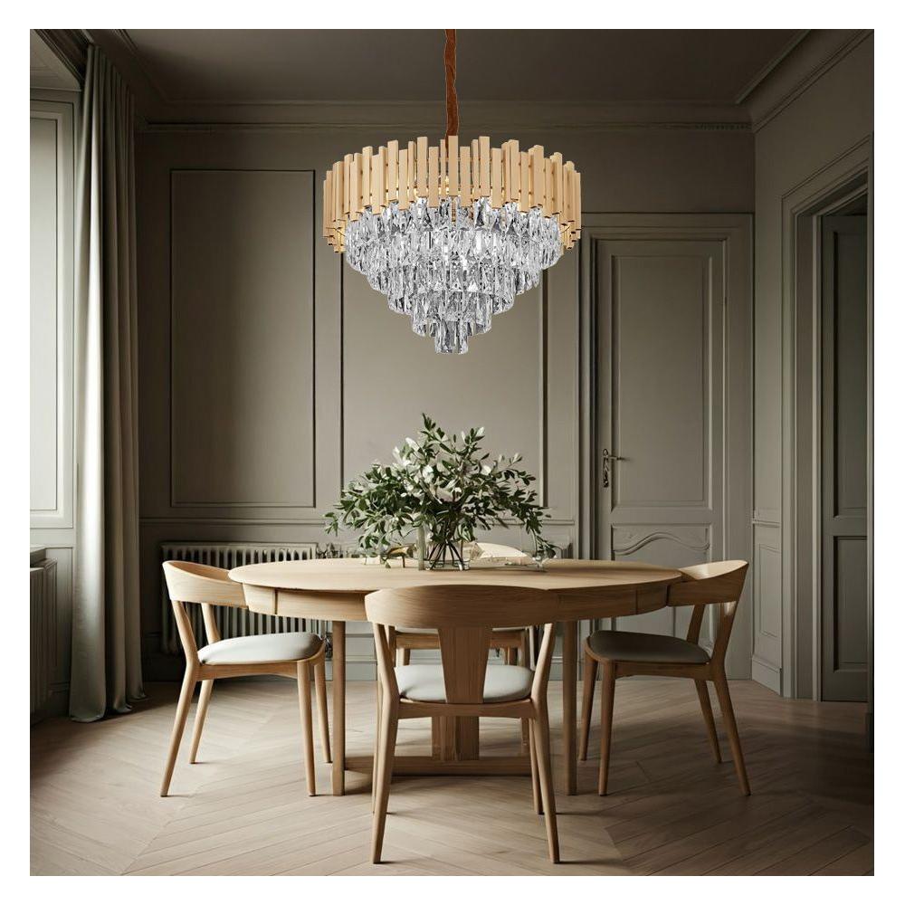 Hängelampe G053-CP 80CM Gold