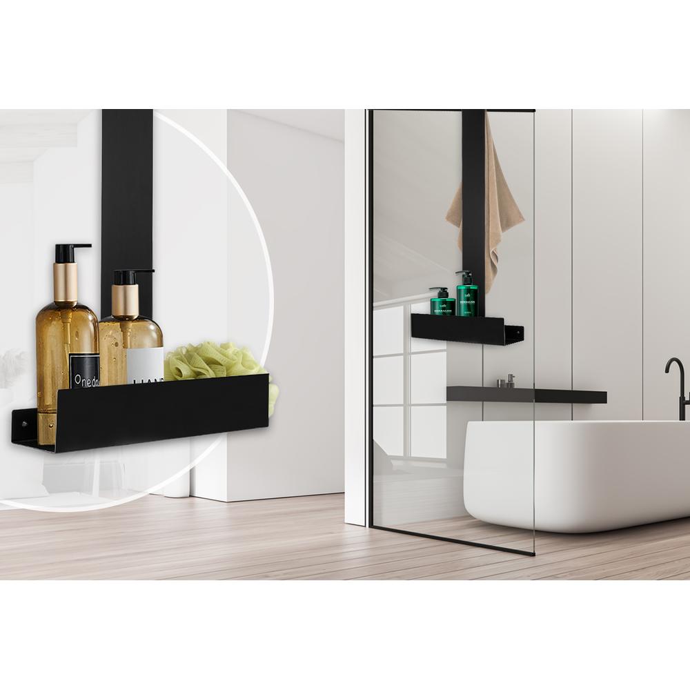 Półka łazienkowa TORI Black