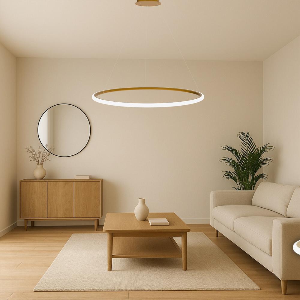 Lampe LED LHJ006-CP BRUSH GOLD