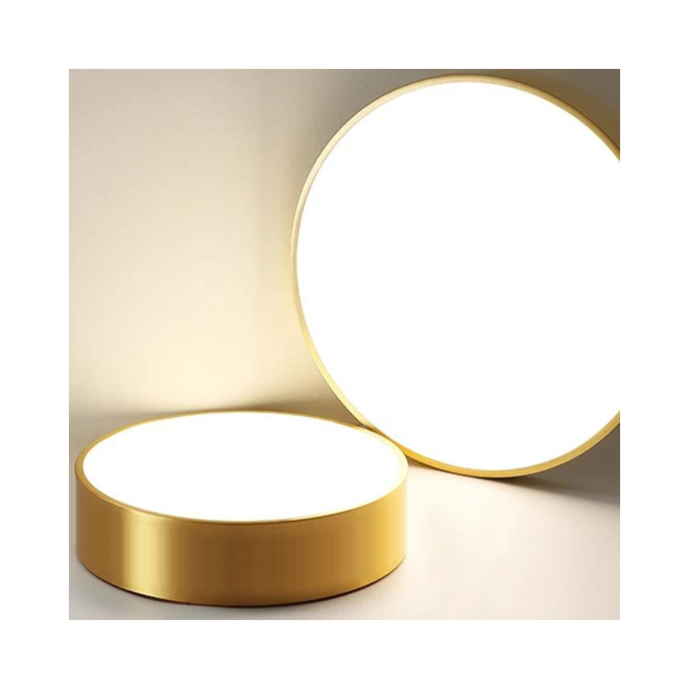 Lampa Plafon Classic APP874-C 50 cm Złota