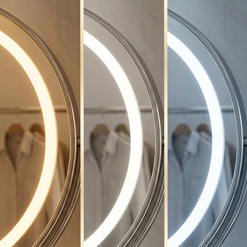 Mirror LED MAKE-UP Chrome 50 cm