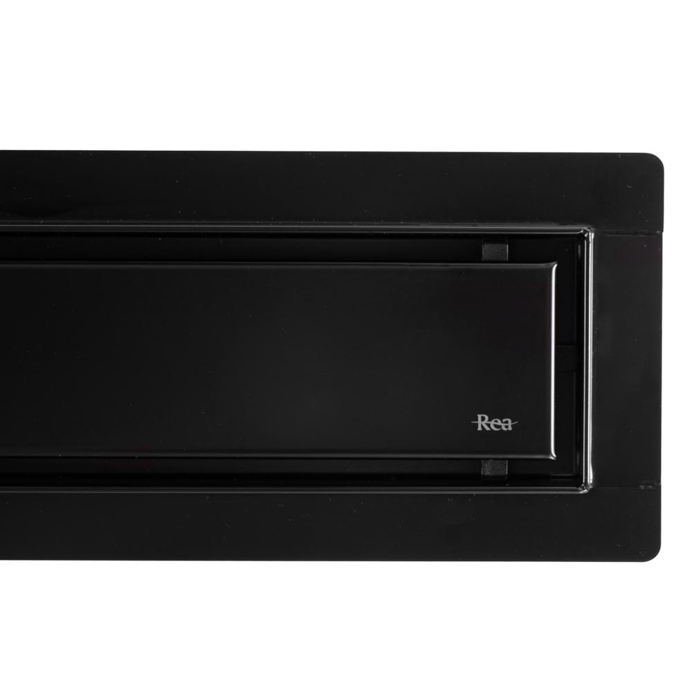 REA Neox Superflow Black 90 Linear Drain