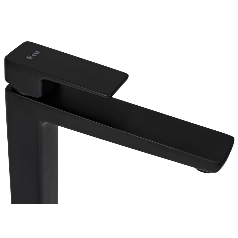 Bathroom faucet REA Orix Black Low
