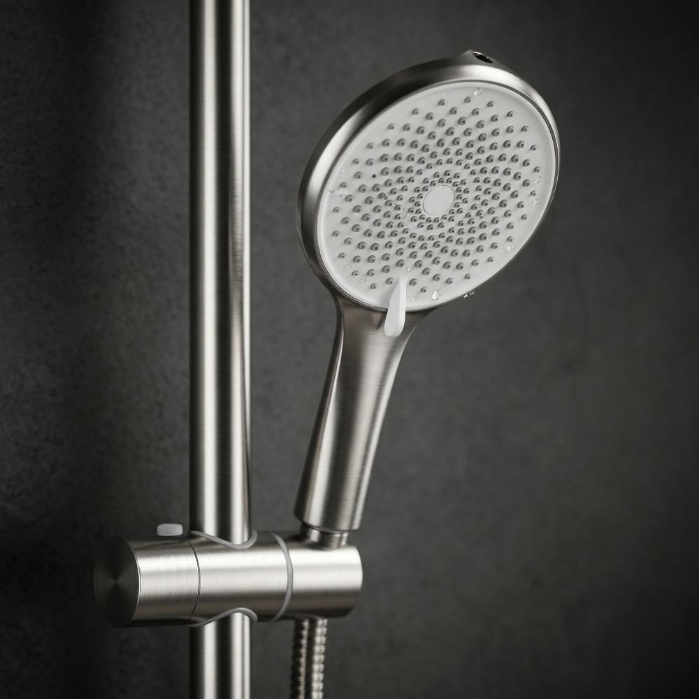 Душевая стойка Rea Rivo Brush Nickel