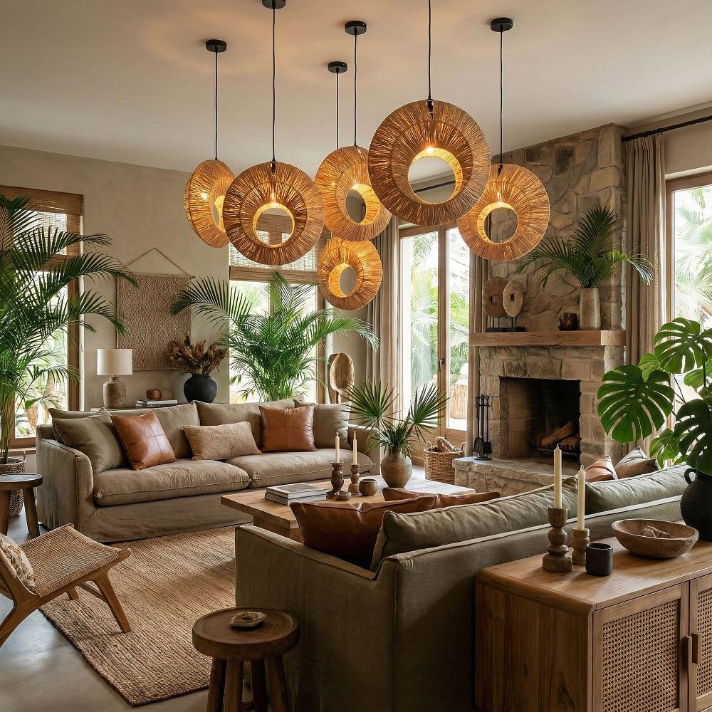 Люстра APP1788-1CP NATURE