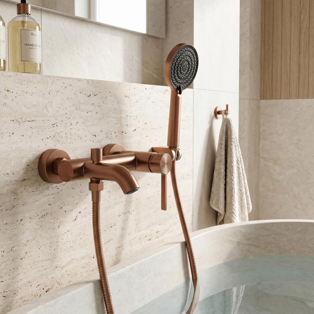 Bathroom faucet REA Foster Brush Copper