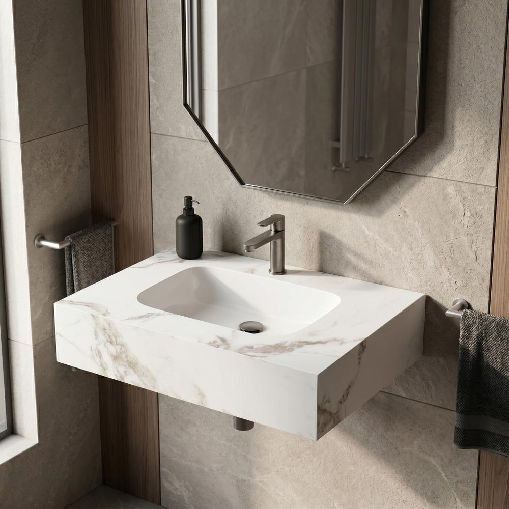 Umywalka ścienna Rea Aresa Cold Jade 70