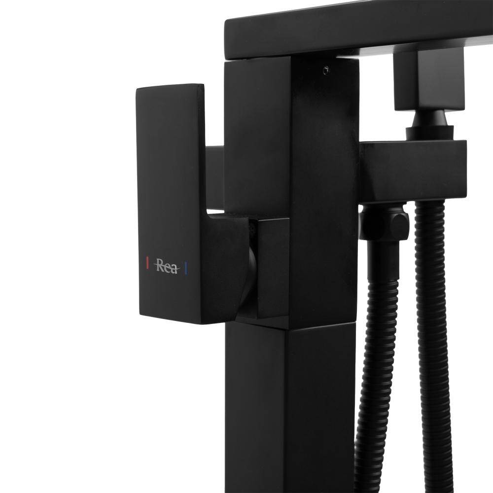 Змішувач підлоговий  Rea TERY Black