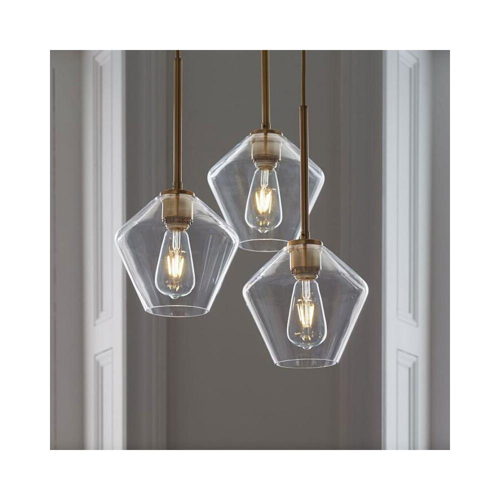 Deckenlampe Glas APP440-1CP Transparent