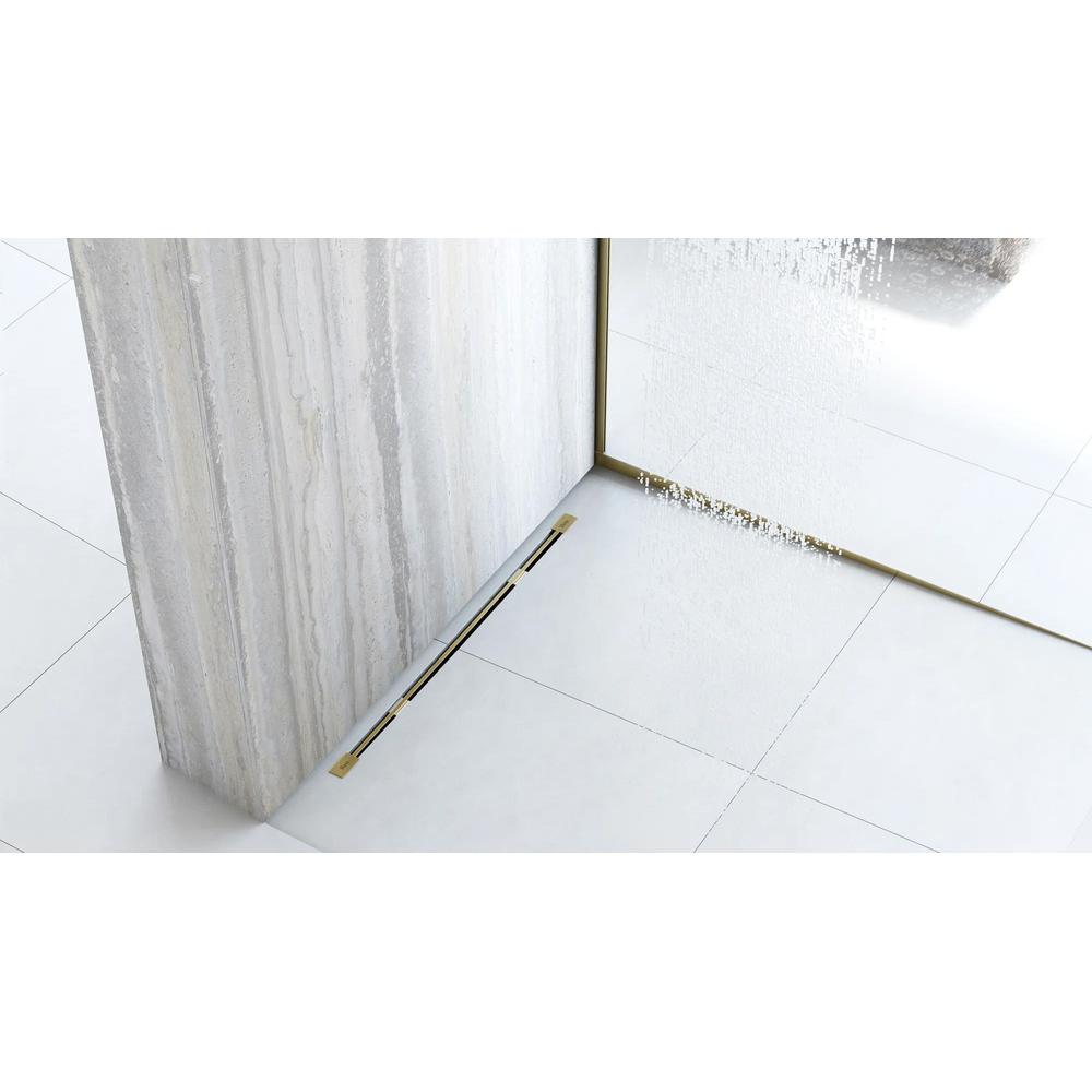 Shower tray skirting panel 120cm Gold