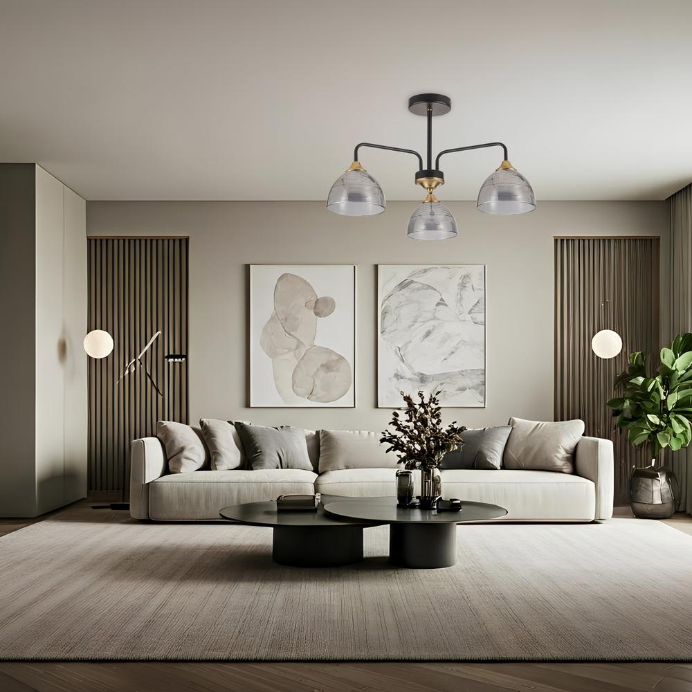 Hängelampe  G084-3C BLACK GREY