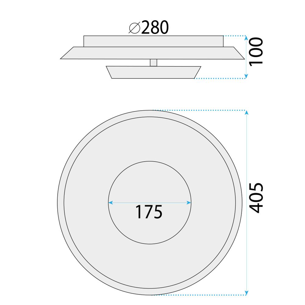 Lampe LED BLACK APP1461