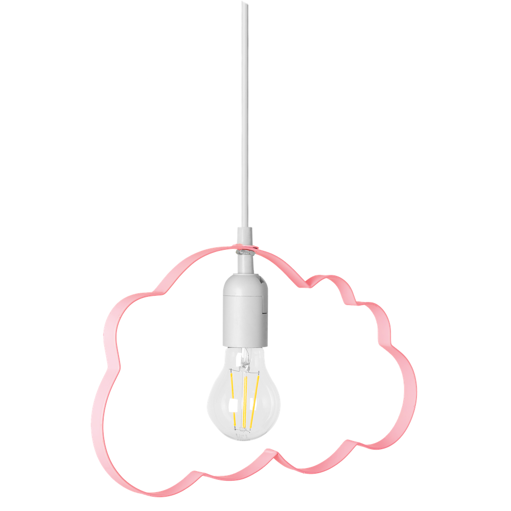 Hängelampe Cloud light pink