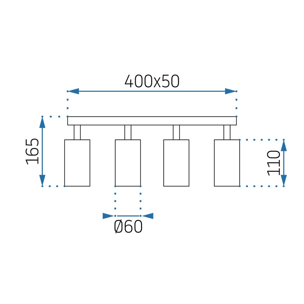 Hänge-/Deckenlampe  APP748-4C