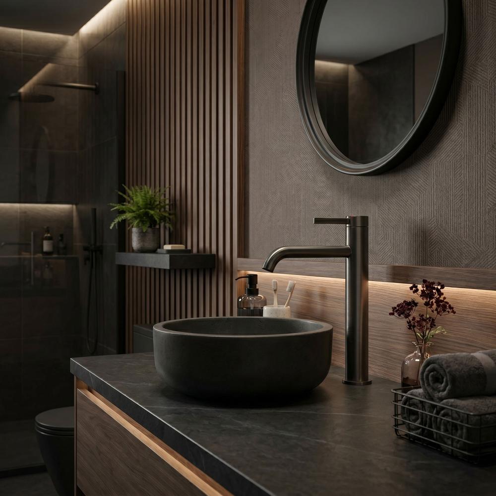 Bathroom faucet Rea Rivo Titan High