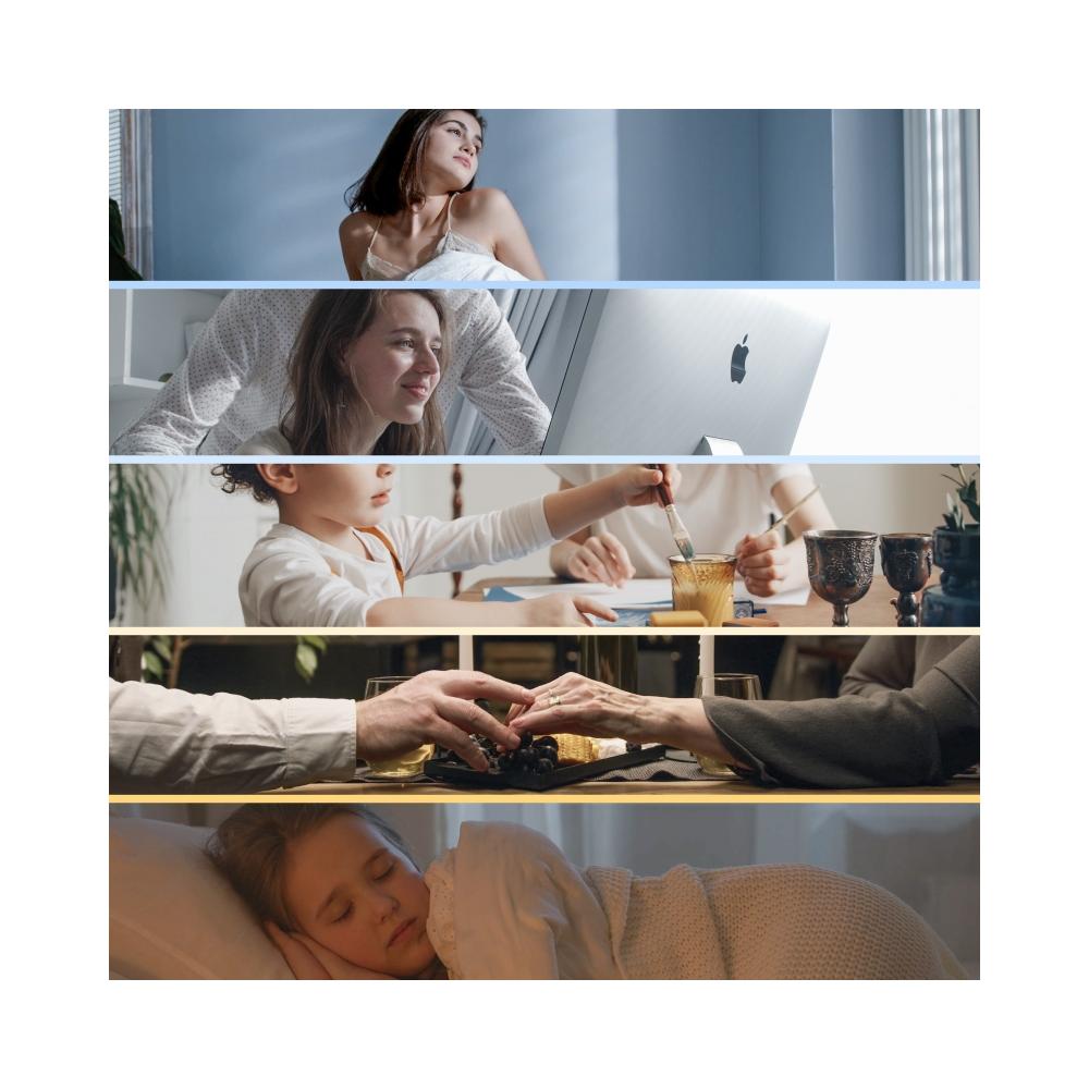 LED-Lampe 5 Lichtfarben GLS E27 230V 10W 5CCT