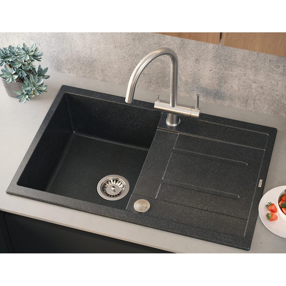 Kitchen faucet REA Caren BRUSH NICKEL