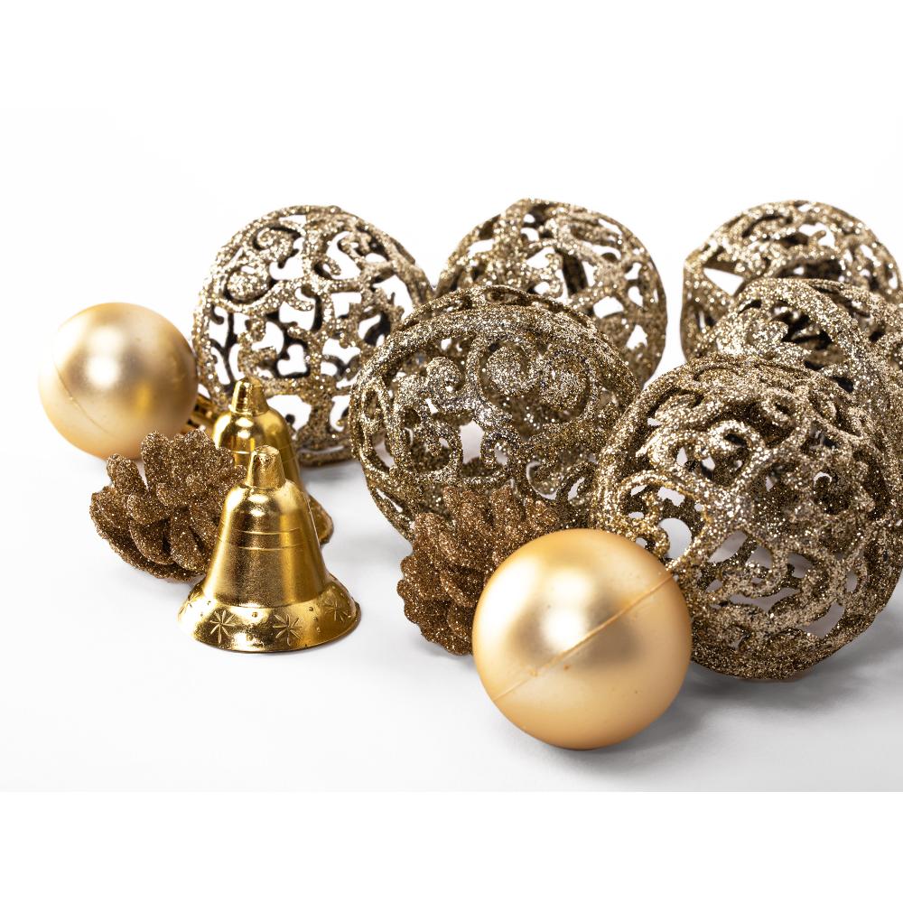 BOMBKI CHOINKOWE MIX 101SZT 311437