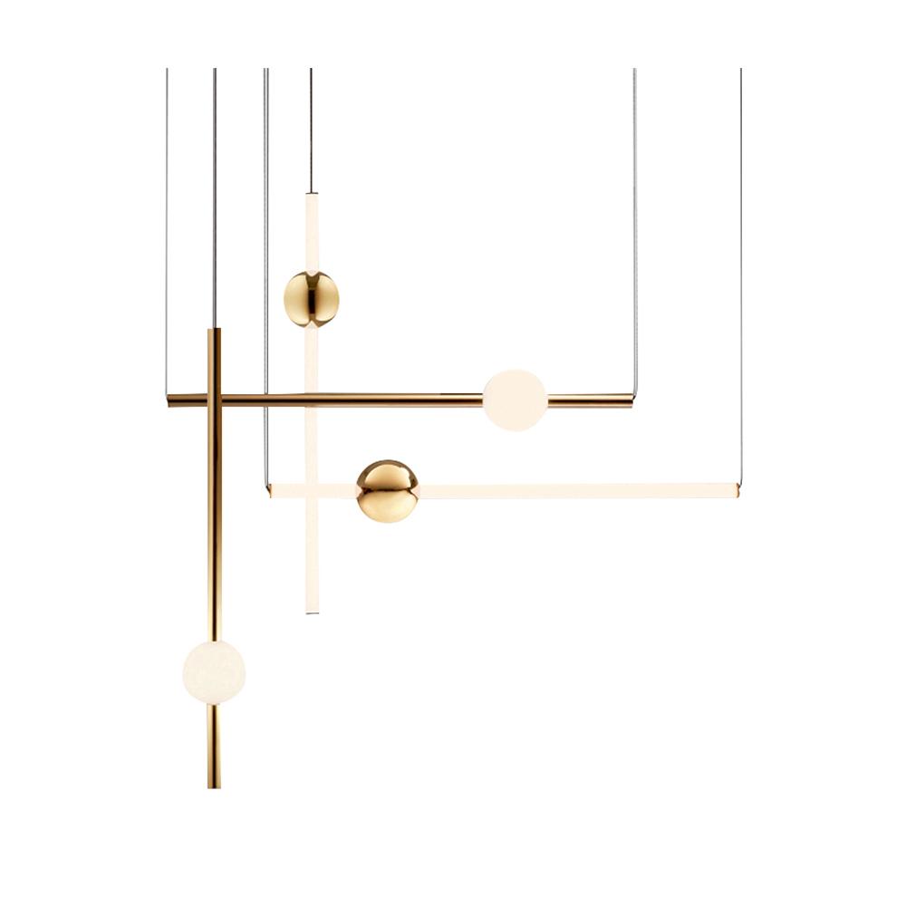 Deckenlampe LED white gold APP478-CP