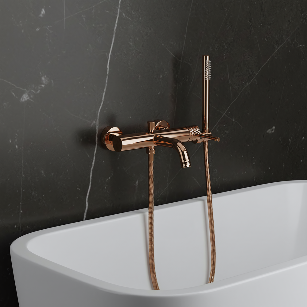 Fürdőkád csaptelep Rea Lungo Diamond Copper