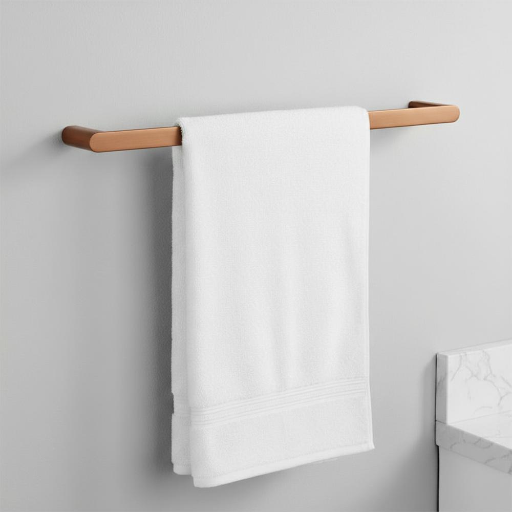 Kylpyhuonetarvikesetti Mati Brush Copper 4 osaa