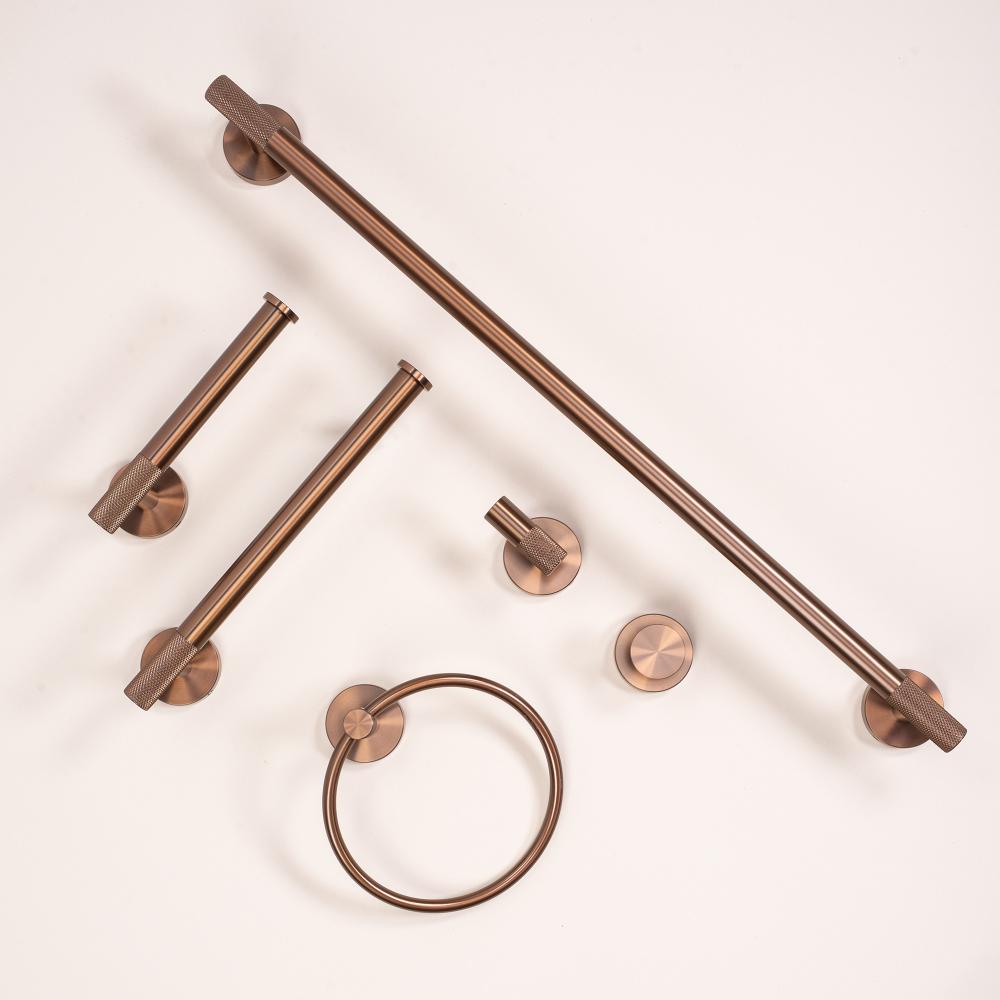 Bathroom hanger 6610a Modern Brush Copper