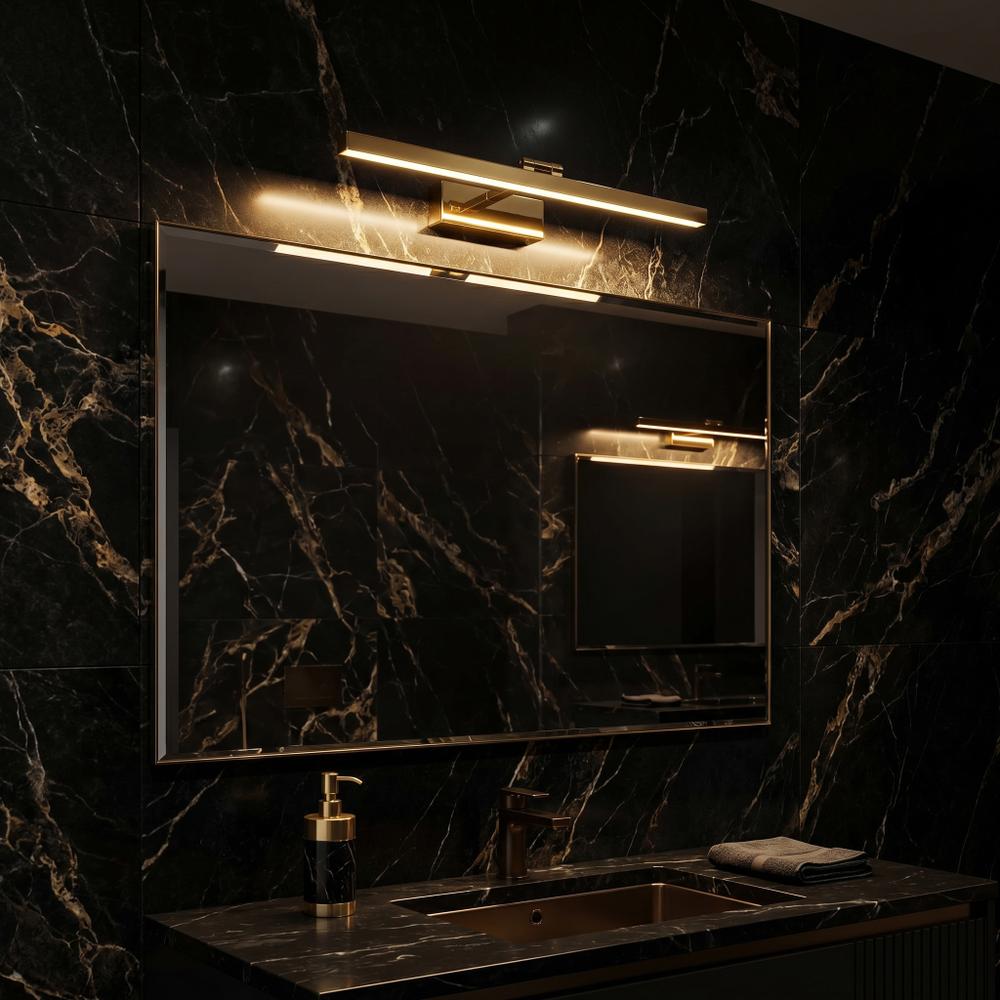 Stenen LED aplik za banya APP1861-1W 60 cm GOLD