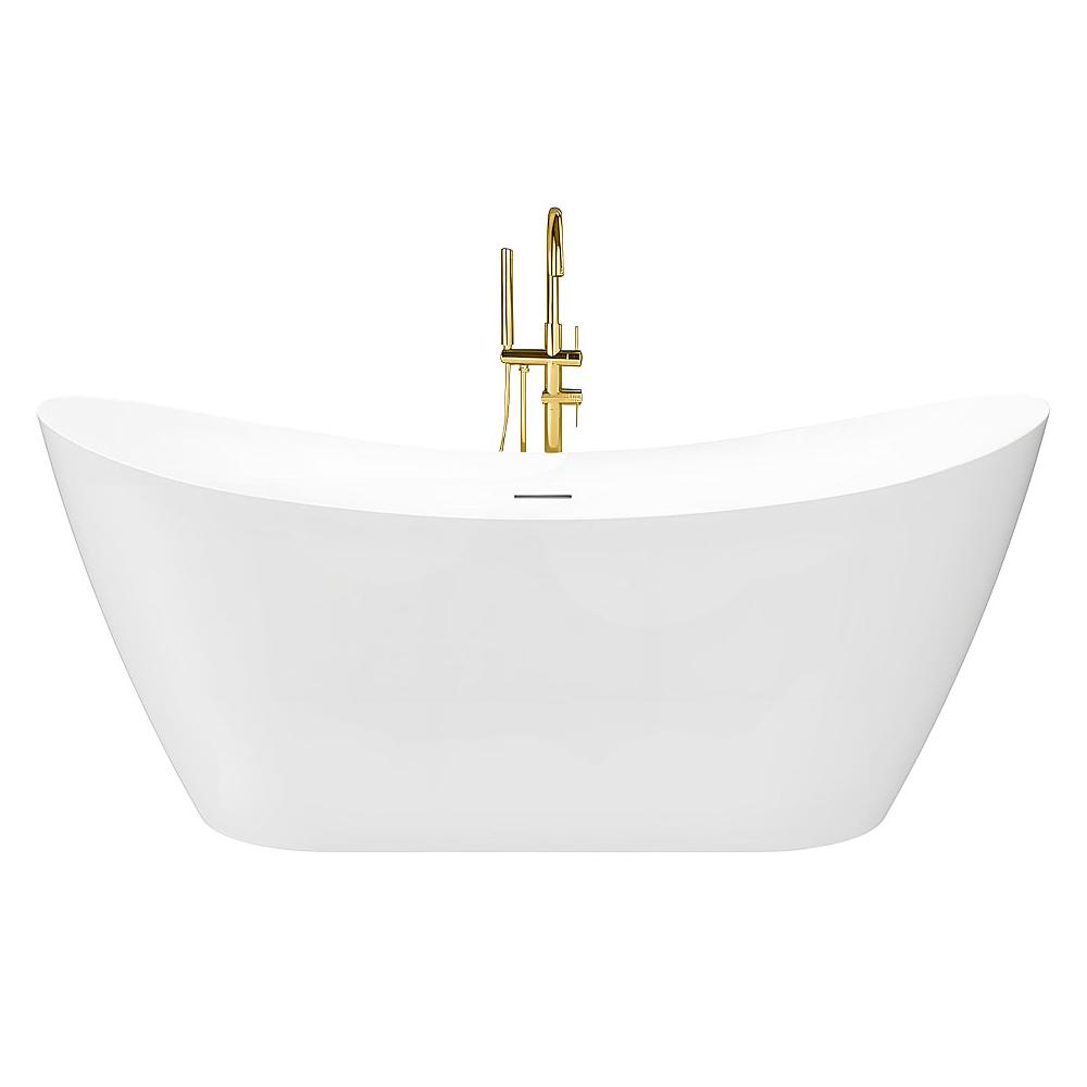 Свободностояща акрилна Вана Rea Ferrano Slim 170