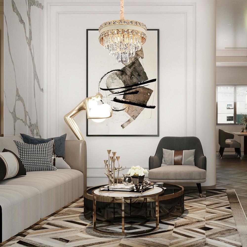 Hängelampe Cristal G047-CP 40CM GOLD